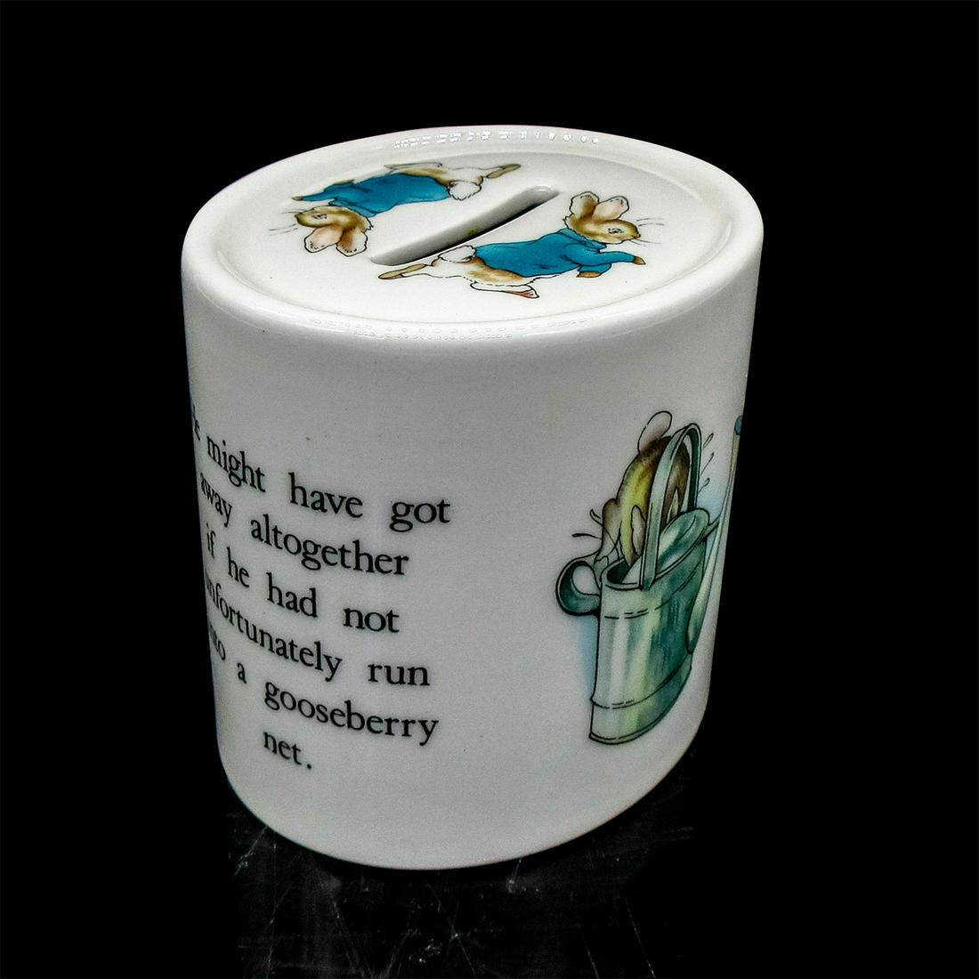 Wedgewood Peter Rabbit Oval Savings Bank (1 of 3)