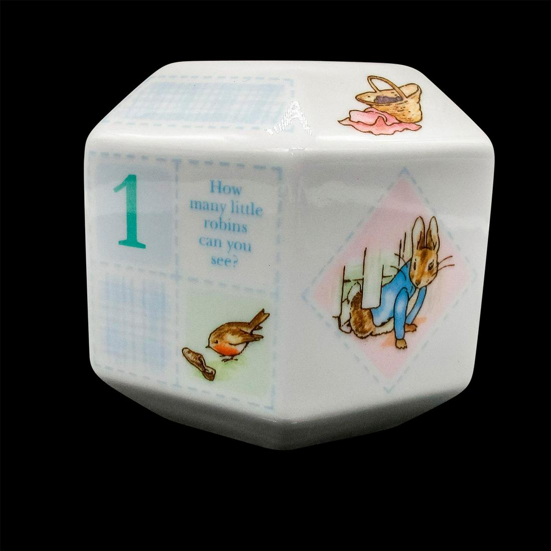 Wedgwood Hexagon Porcelain Money Bank (1 of 4)