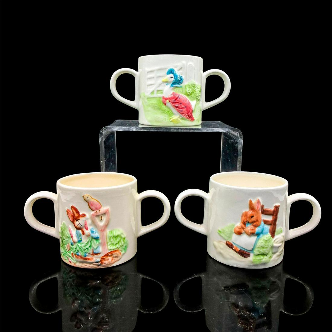 3pc Schmid Two-Handle Cups, Beatrix Potter (1 of 3)