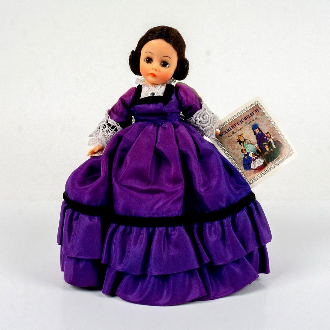 Vintage Madame Alexander Doll, Melanie: Jointed with moving eyelids. #1101. Includes original box. Dimensions of box: 10.5"L x 3.5"W x 10.25"H. This item has no reserve. Dimensions: 9.25"H Manufacturer: Madame Alexander Country of Origin: C
