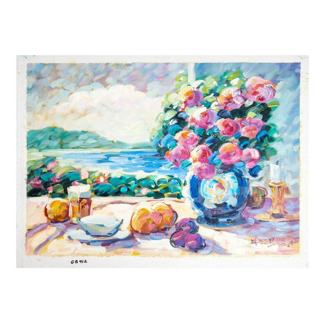 Lisandro Baylon (Argentinian b.1951) Oil on Canvas Painting (1 of 4)