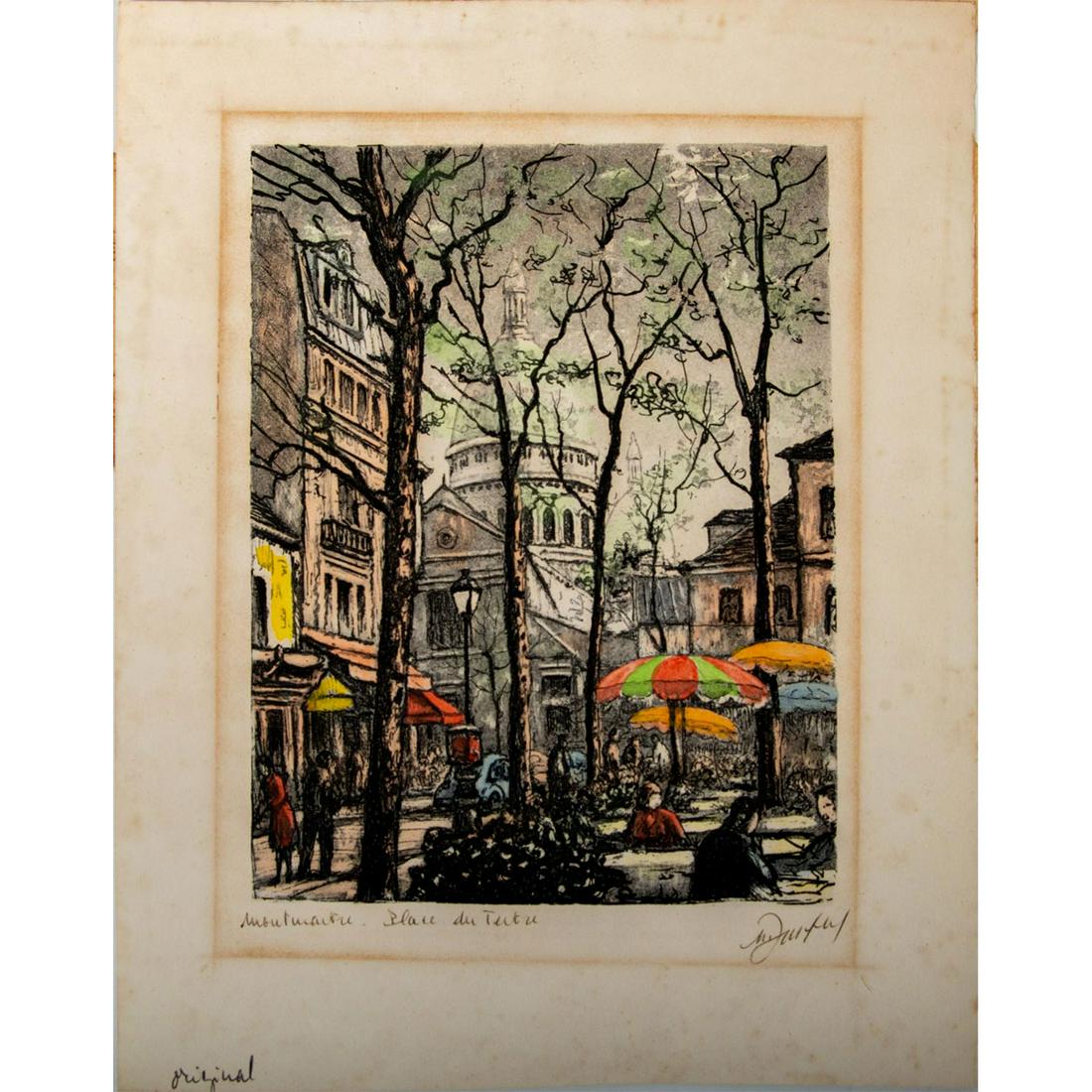 Maurice Jacque (French, 19th/20th c.) Original Engraving (1 of 4)