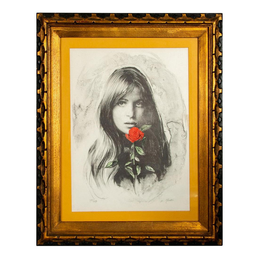 M. Maurice aka Sandu Liberman (Romanian, 1923-1977), Signed Lithograph (1 of 8)