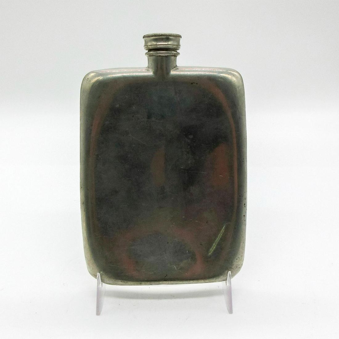 Vintage James Dixon & Sons Flask, Silver (1 of 3)