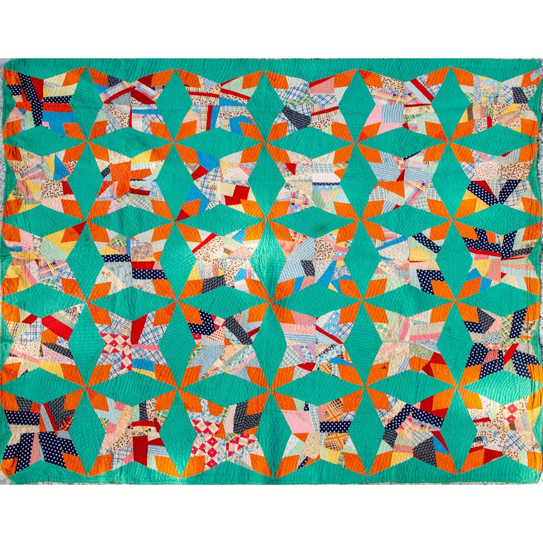 Antique Americana Handmade Quilt (1 of 5)