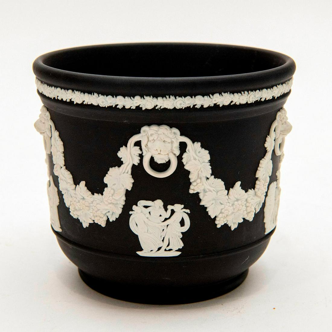 20th c. Wedgwood Jasperware Cache Pot (1 of 4)