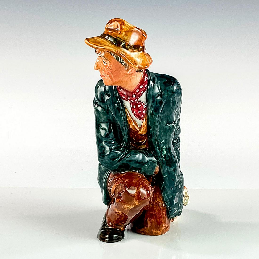 Poacher - HN2043 - Royal Doulton Figurine: Artist: Leslie Harradine Issued: 1949 - 1959 Dimensions: 6"H Manufacturer: Royal Doulton Country of Origin: England