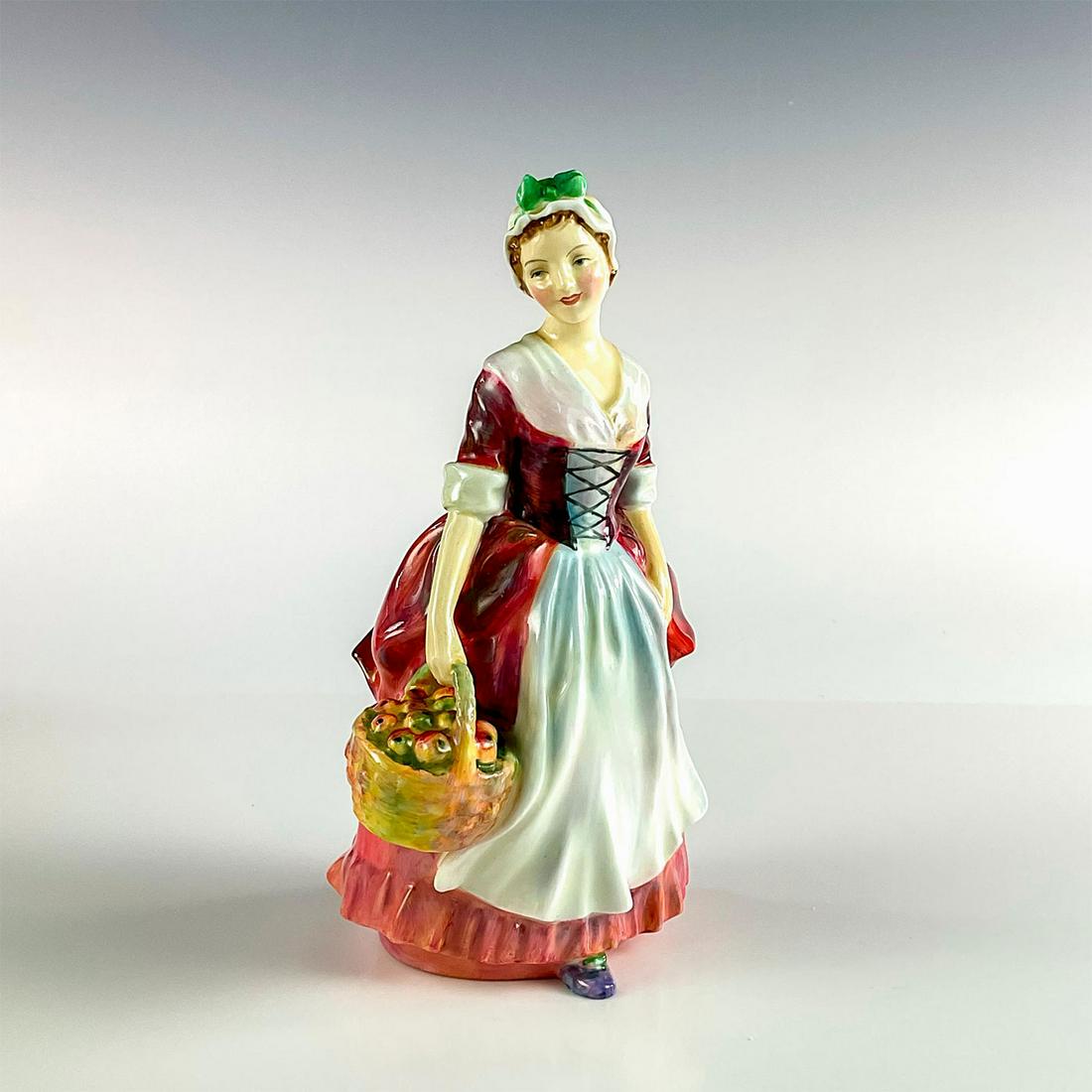 Prue - HN1996 - Royal Doulton Figurine: Artist: Leslie Harradine Issued: 1947 - 1955 Dimensions: 6.75"H Manufacturer: Royal Doulton Country of Origin: England