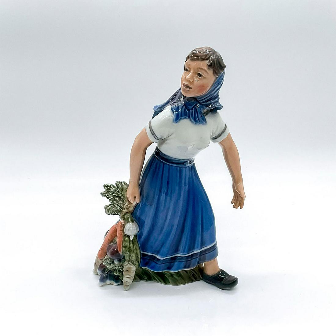Dahl Jensen DJ Copenhagen Porcelain Figurine, Garden Girl (1 of 4)