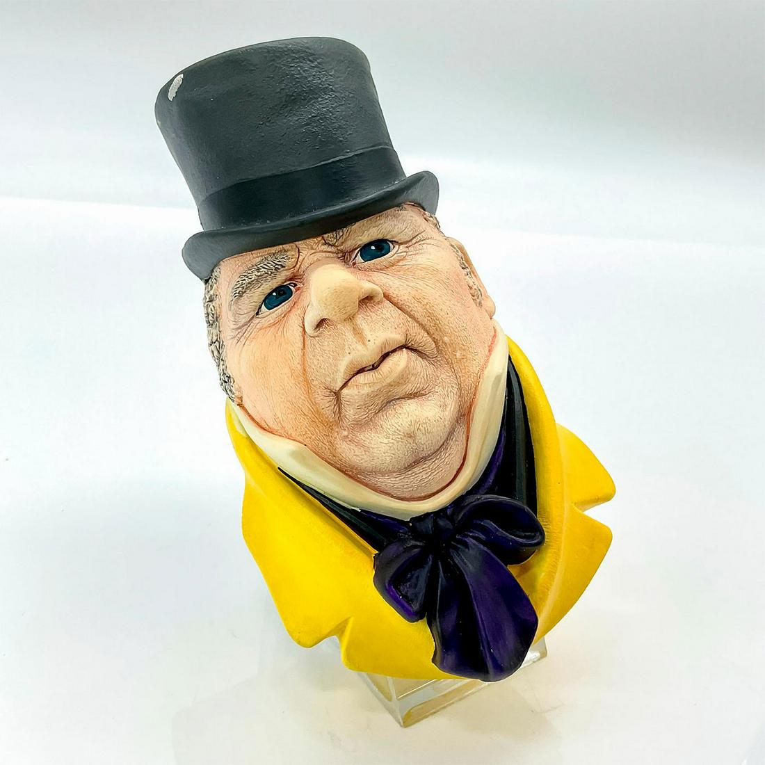 Vintage Bossons Chalkware Head Mr. Micawber (1 of 3)