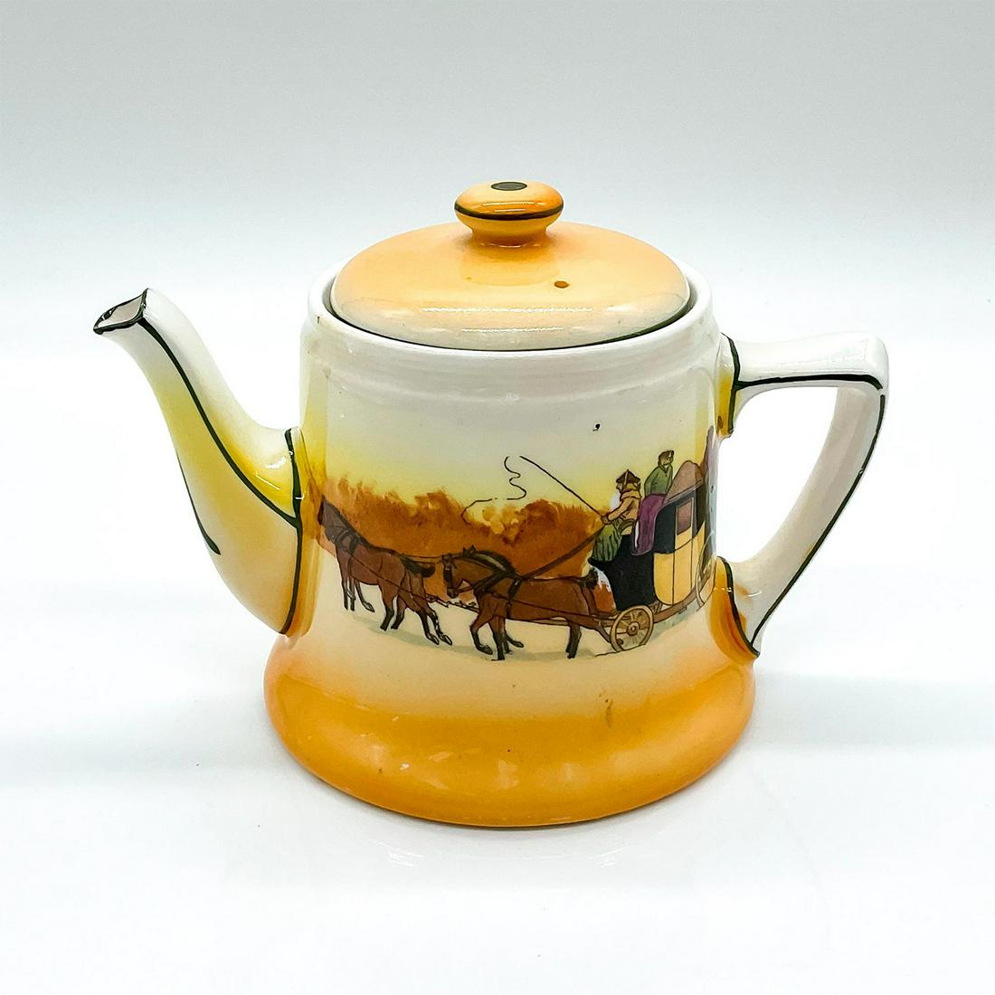 Royal Doulton Seriesware Teapot with Lid, Coaching Days (1 of 3)