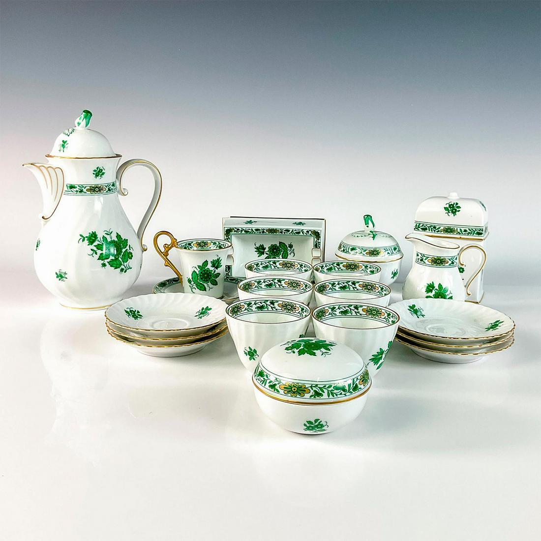 20pc Kaiser Porcelain Tea Set, Schonbrunn Pattern (1 of 5)