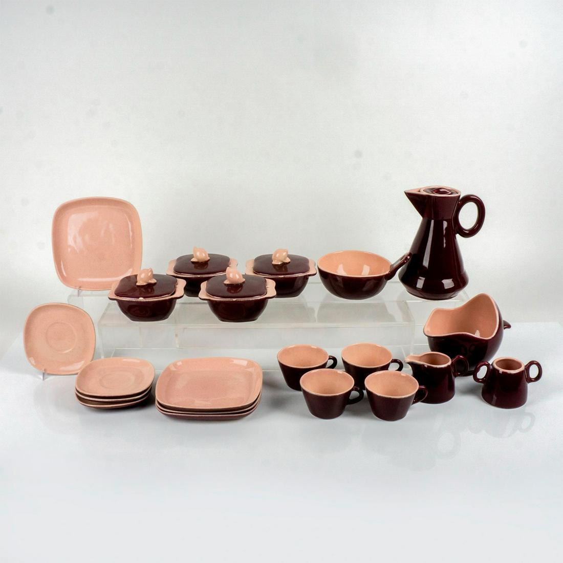 21pc Vintage Winfield Gabriel Pasadena Pottery Dinnerware (1 of 5)