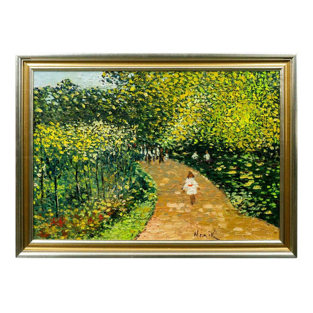 Signed Warik Wheatley (American, 1928-1996) Oil Painting (1 of 6)