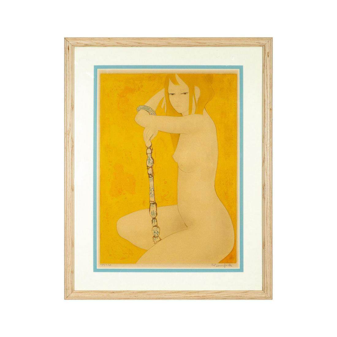Alain Bonnefoit (French, b. 1937) Signed Lithograph (1 of 5)