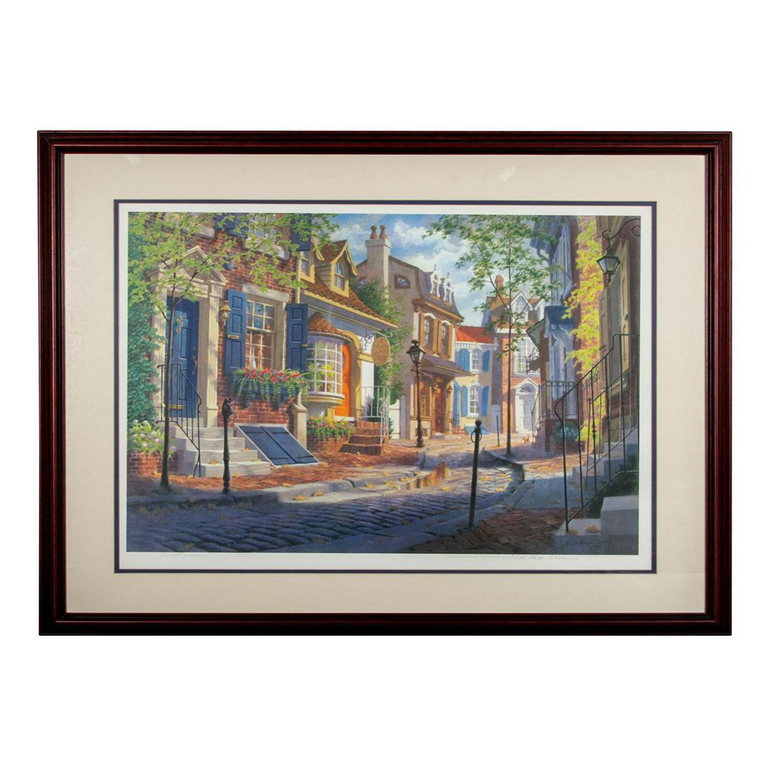 Bart Phillips Sloane (American, 20th c.) Lithograph (1 of 8)