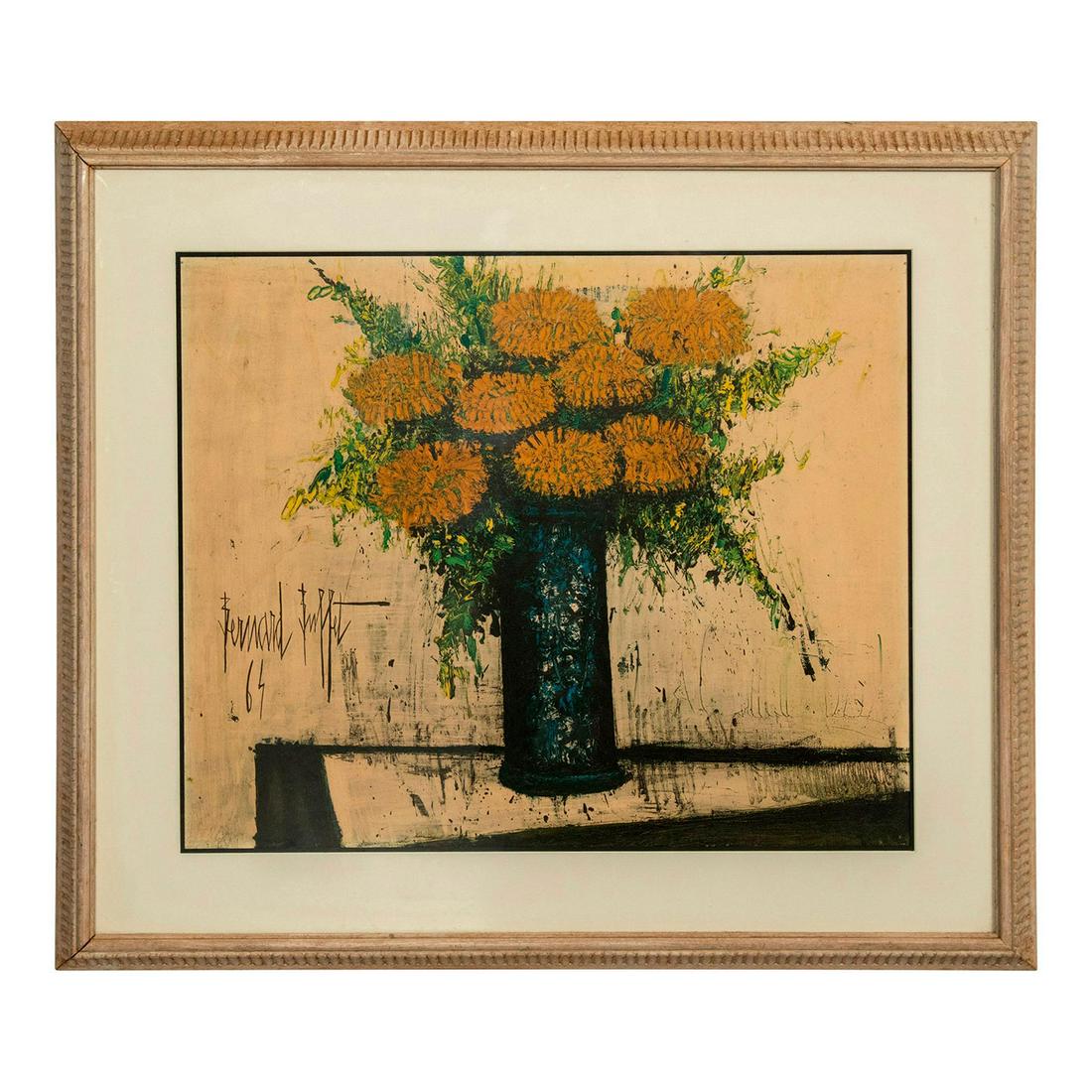 Bernard Buffet (French, 1928-1999) Lithograph, Still Life (1 of 6)