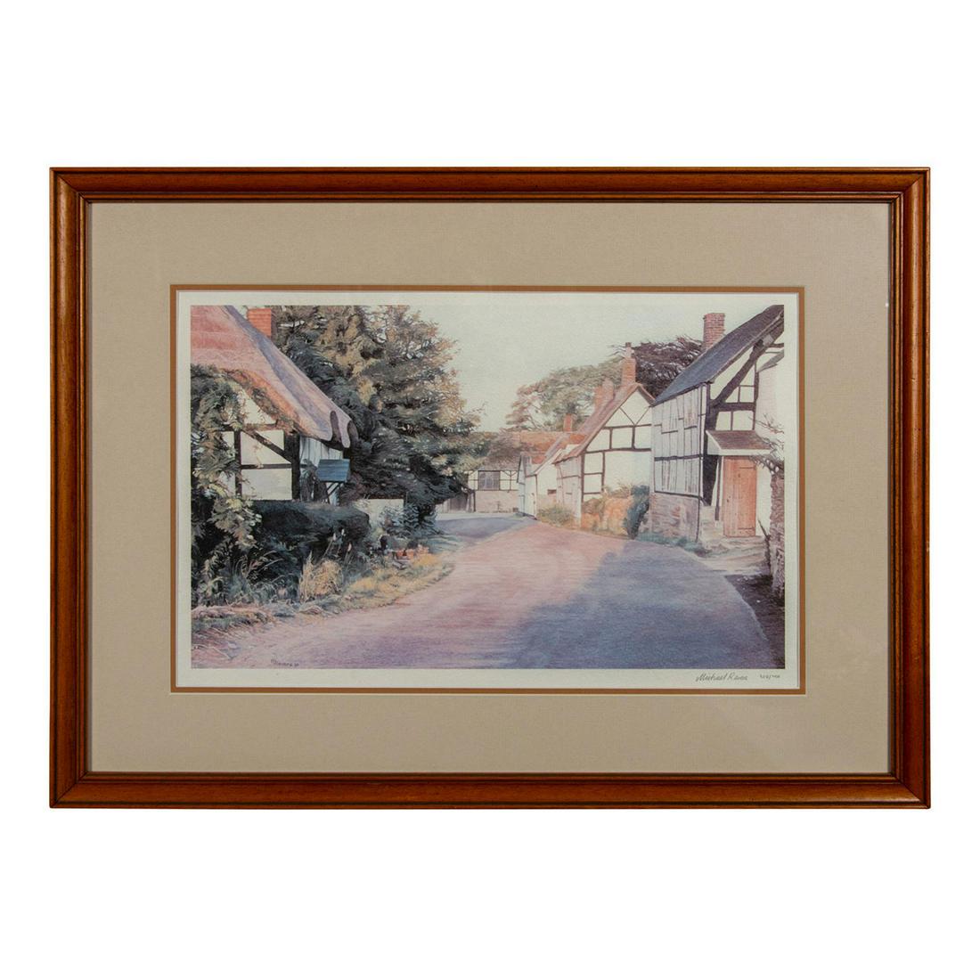 Michael Revers (American, b.1947) Lithograph Street View (1 of 7)