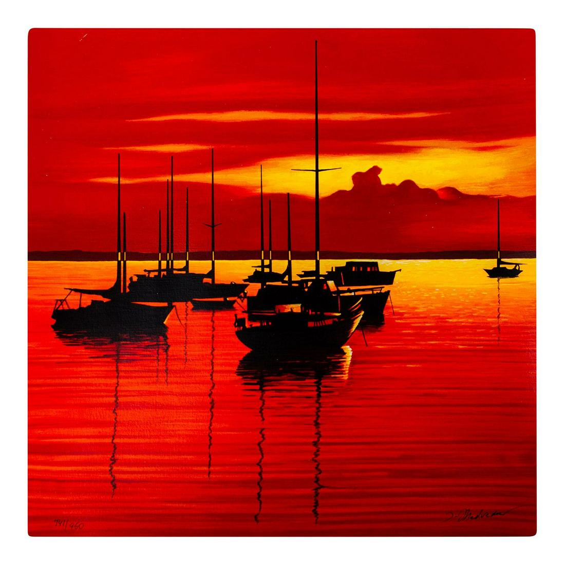 Igor Medvedev (American, 1931-2015) Signed Serigraph (1 of 7)