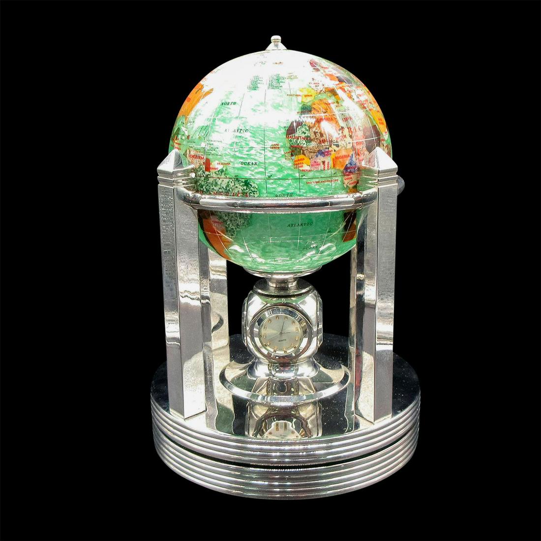 Alexander Kalifano Thermometer Hygrometer Globe Clock (1 of 4)