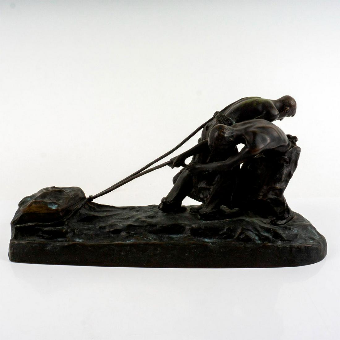 Friedrich Gornik (Austrian, 1877-1943) Large Bronze Inkwell (1 of 4)