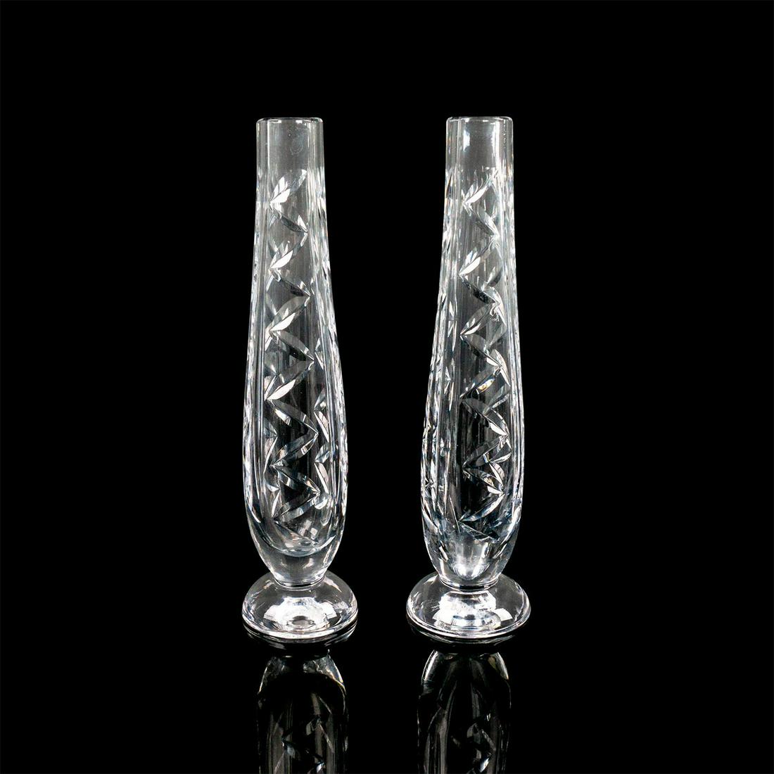 Pair of Waterford Crystal Bud Vases (1 of 4)