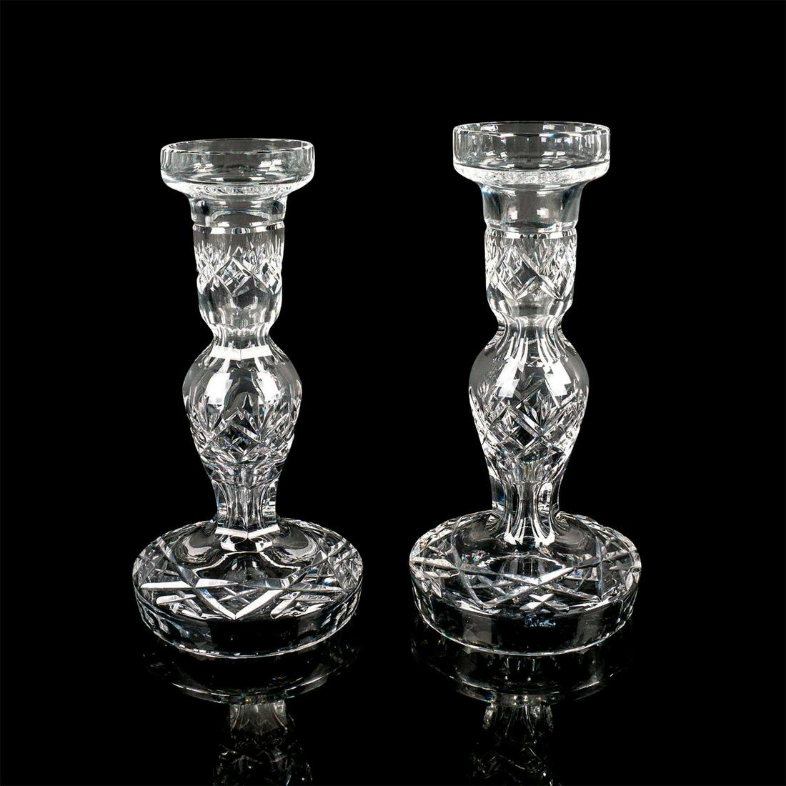 Pair of Waterford Crystal Candlestick Holders (1 of 4)