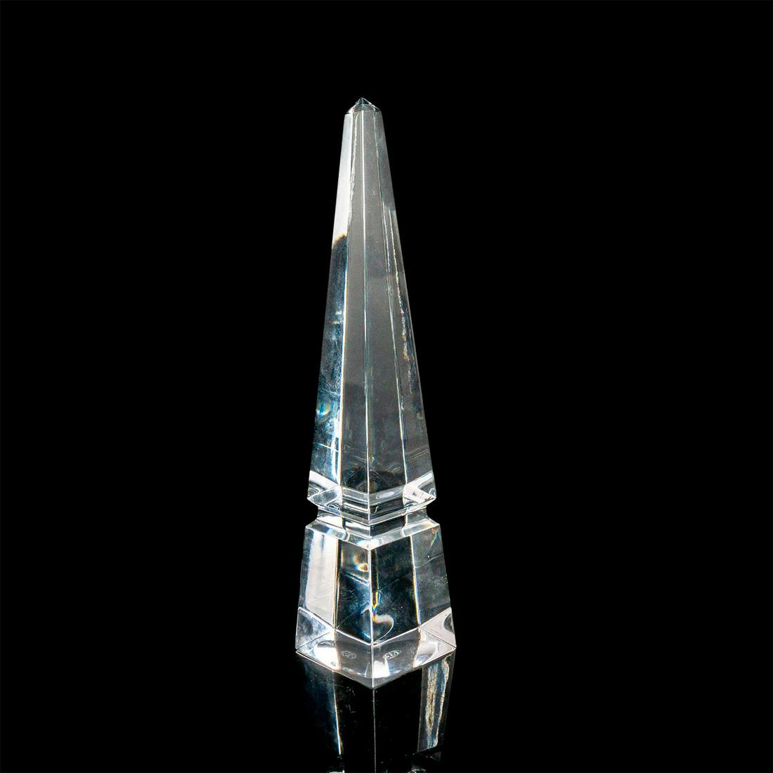 Baccarat Cut Glass Obelisk (1 of 3)