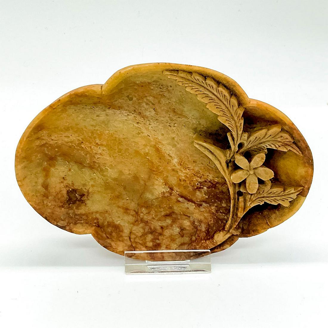 Vintage Chinese Soapstone Incense Burner Bowl (1 of 3)