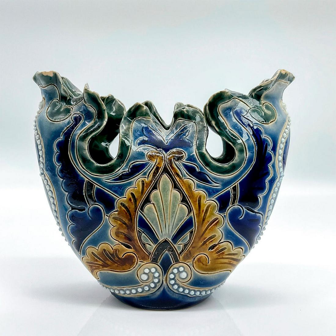 Doulton Lambeth Stoneware Eliza Simmance Vase, Signed (1 of 4)