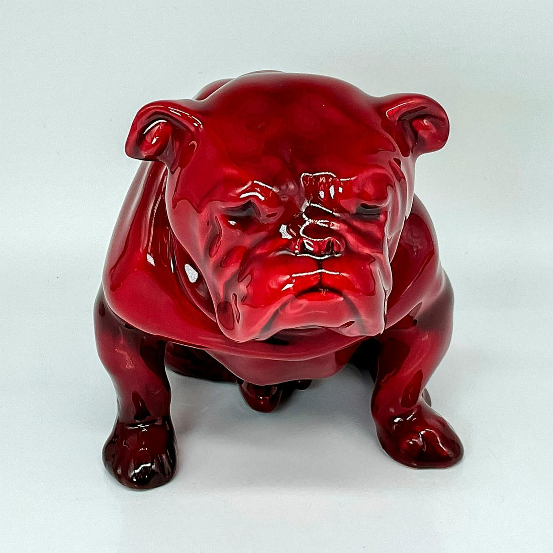 Royal Doulton Flambe Figure Large Bulldog (1 of 3)
