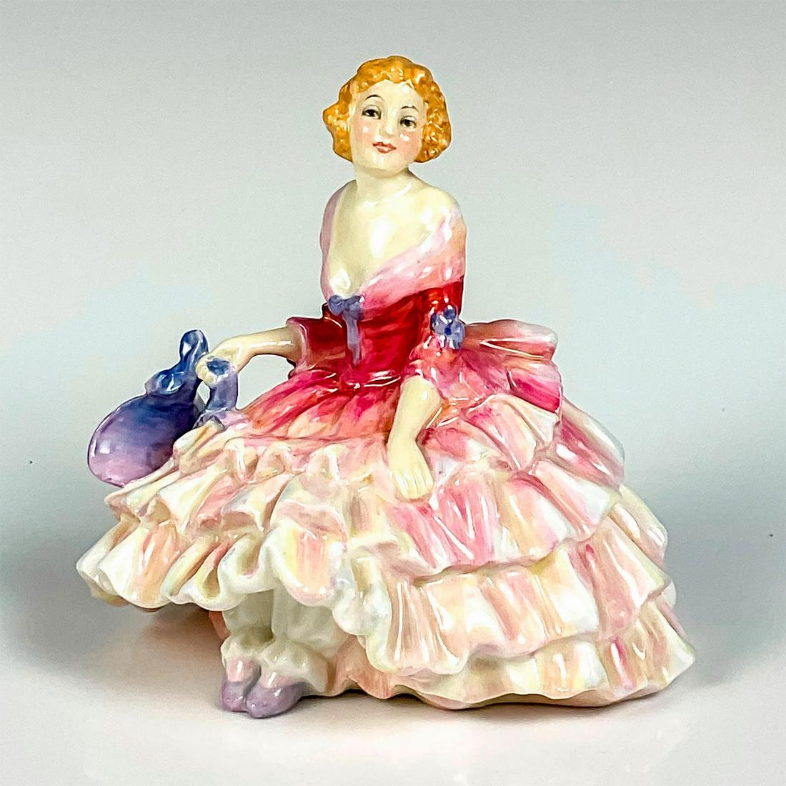 Tildy - HN1576 - Royal Doulton Figurine: Artist: Leslie Harradine Issued: 1933 - 1939 Dimensions: 5"H Manufacturer: Royal Doulton Country of Origin: England