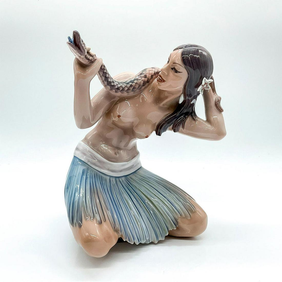 Dahl Jensen DJ Copenhagen Porcelain Figurine, Snake Charmer (1 of 3)