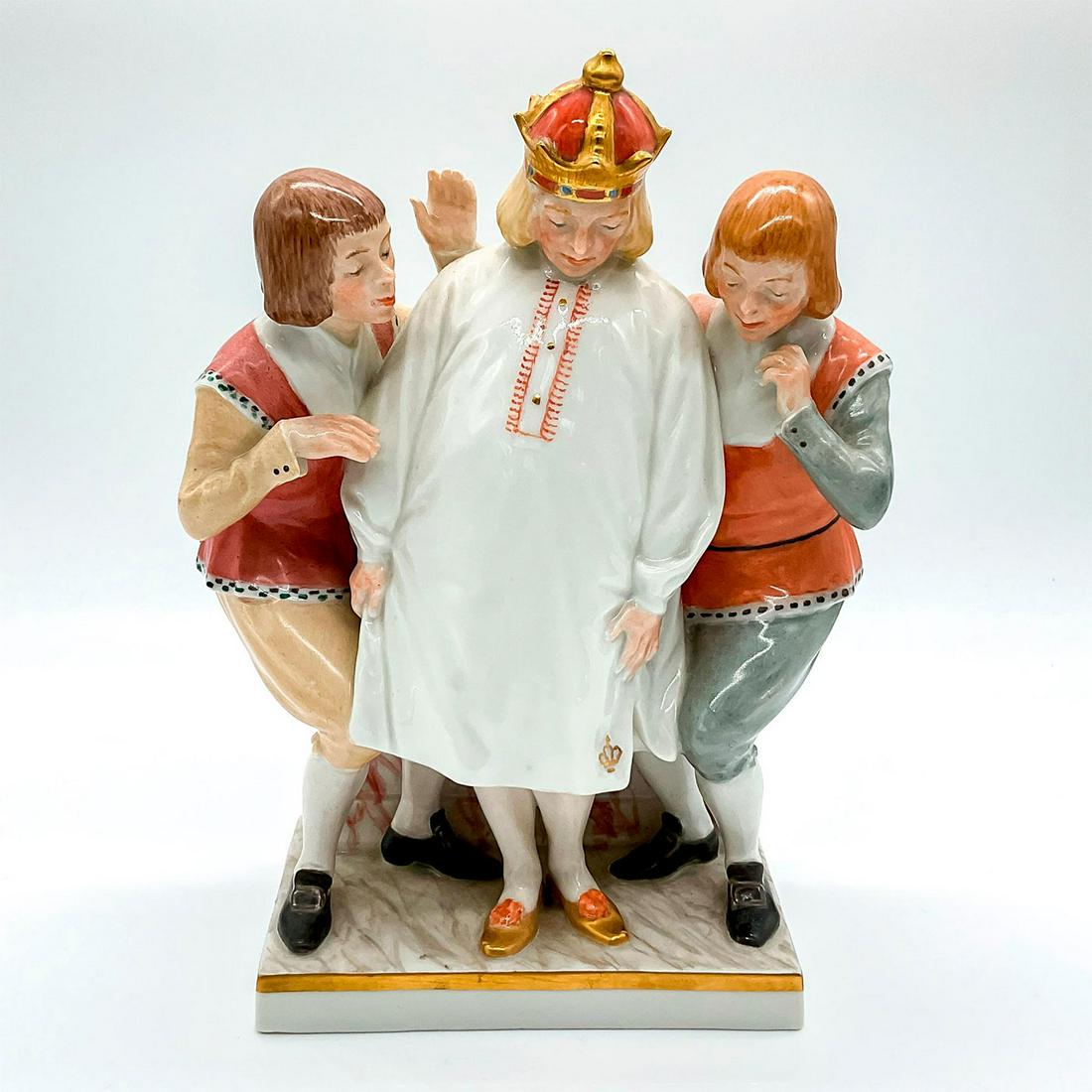 Royal Copenhagen Porcelain Figurine, Emperor's New Clothes (1 of 3)