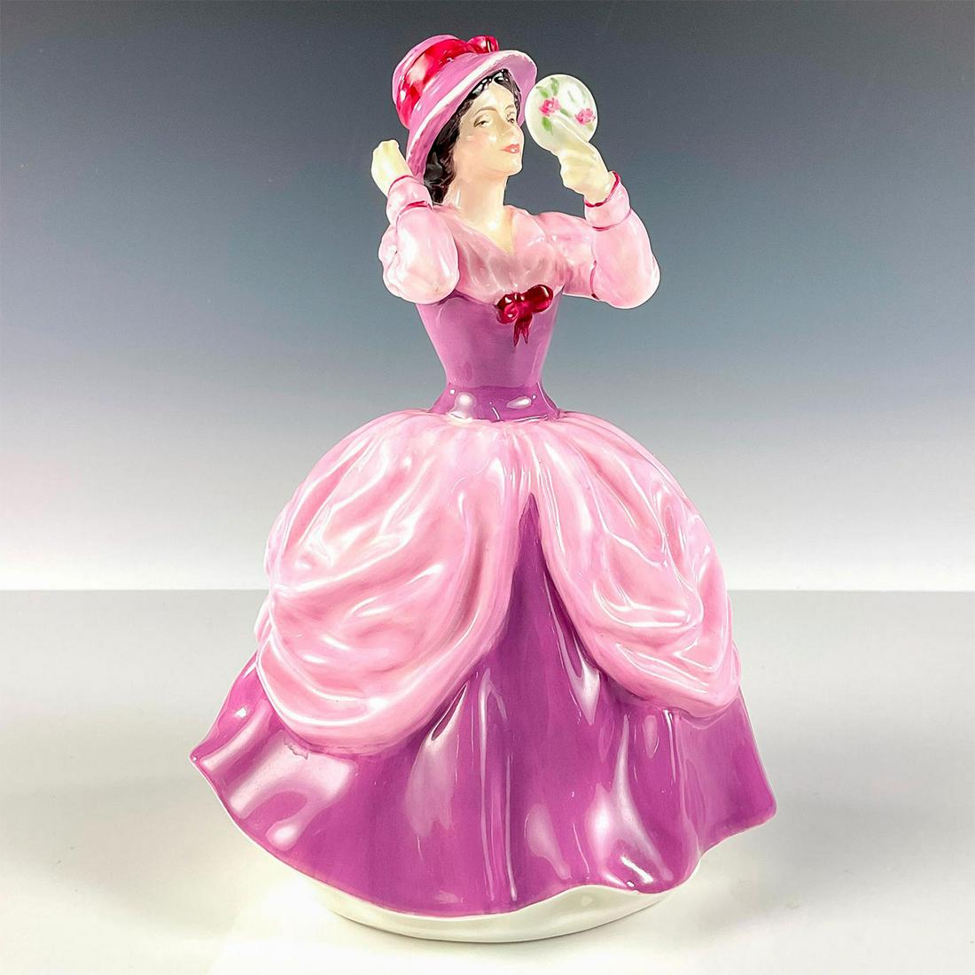 Lady Pamela - HN2718 - Royal Doulton Figurine: Artist: Douglas V. Tootle Issued: 1974 - 1981 Dimensions: 8"H Manufacturer: Royal Doulton Country of Origin: England