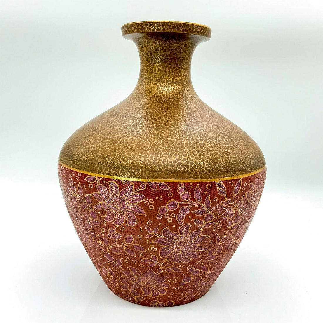 Doulton and Slaters Patent Art Nouveau Vase (1 of 3)