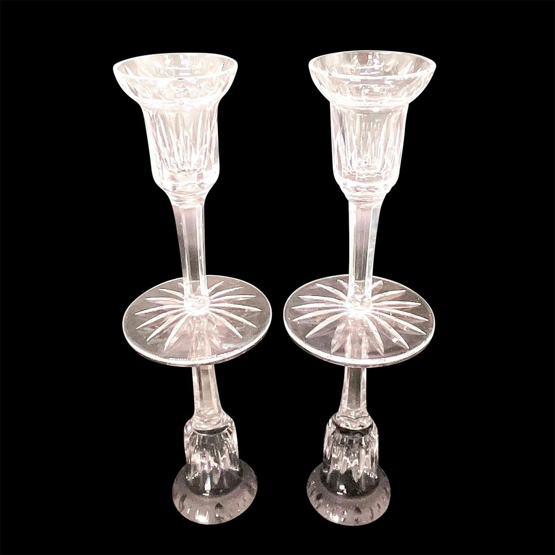 Pair of Waterford Crystal Candle Holders (1 of 2)