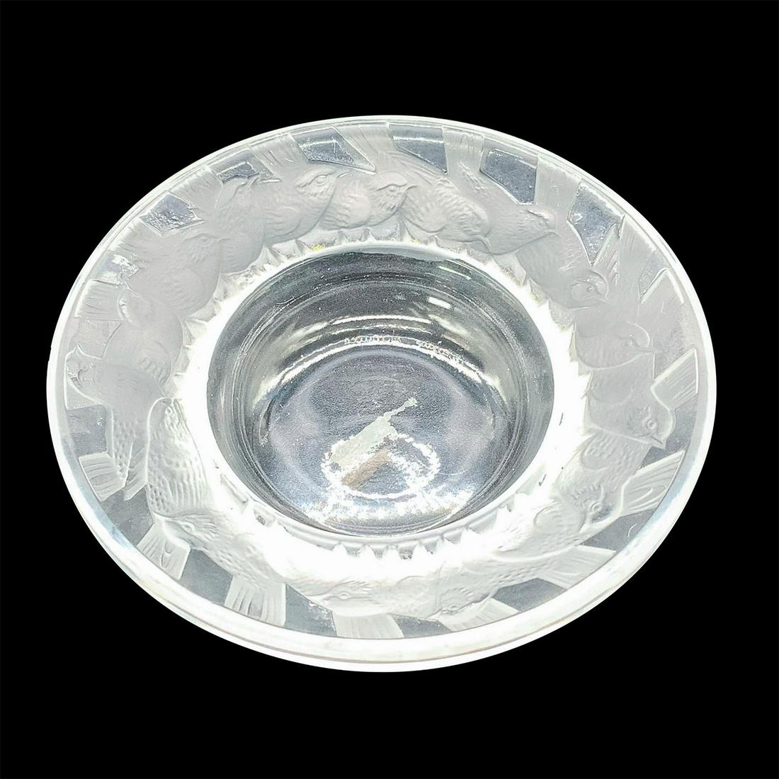 Vintage Lalique Glass Ashtray, Irene (1 of 3)