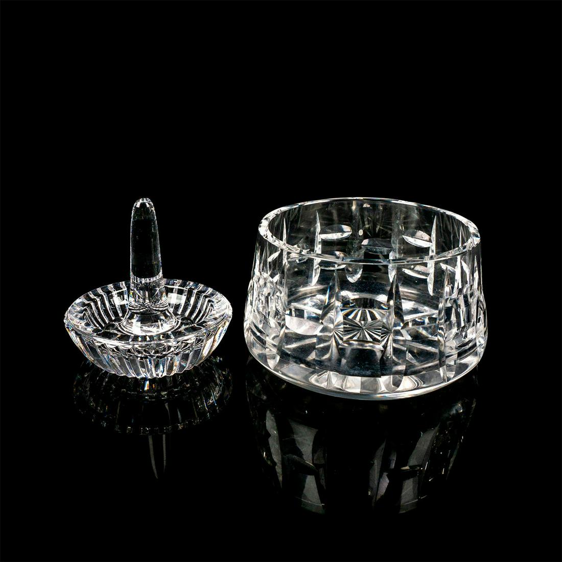2pc Waterford Vanity Set, Ring Holder and Bauble Dish (1 of 3)