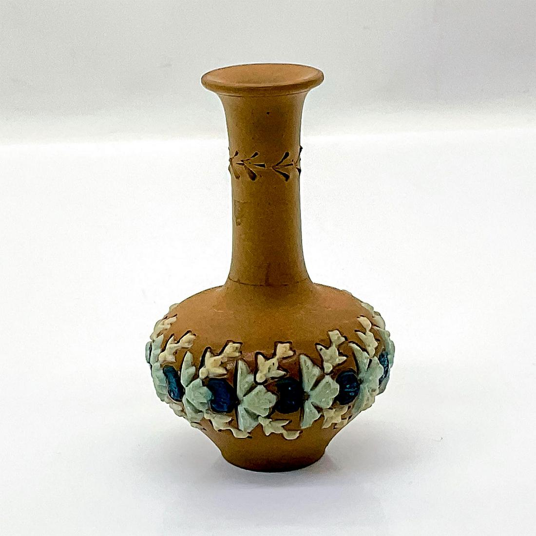 Doulton Lambeth Silicon Ware Miniature Vase (1 of 3)