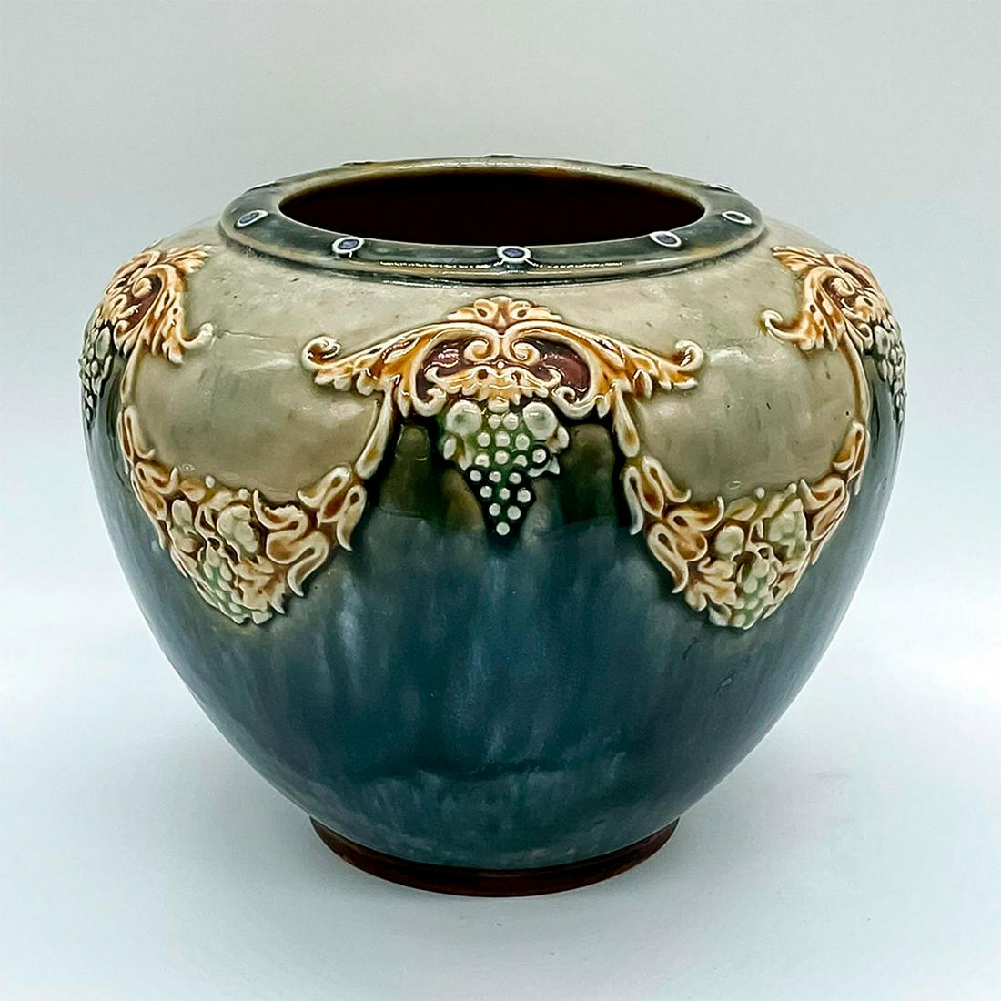 Royal Doulton Stoneware Glazed Vase (1 of 3)