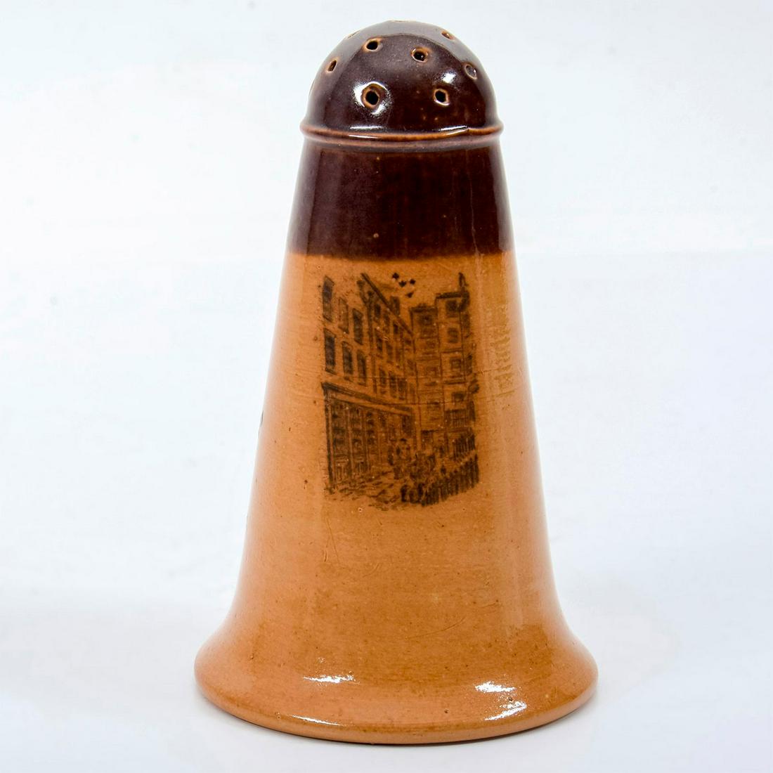Doulton Lambeth Salt Shaker, Ye Olde Cheshire Cheese (1 of 4)