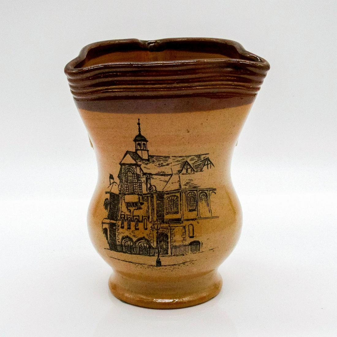 Doulton Lambeth Stoneware Beaker, Islington Chapel (1 of 5)