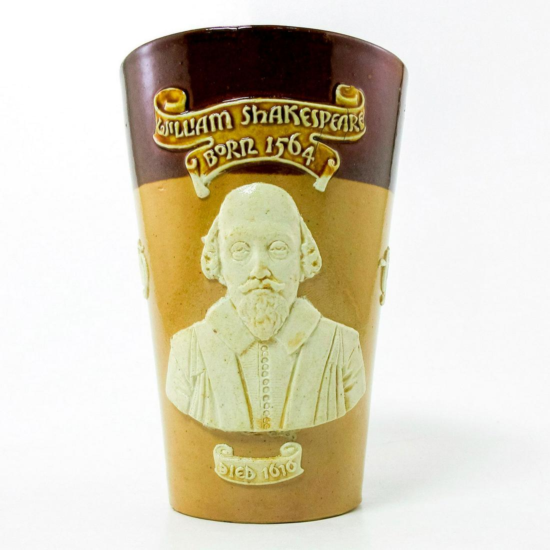 Royal Doulton Stoneware Beaker, William Shakespeare (1 of 3)