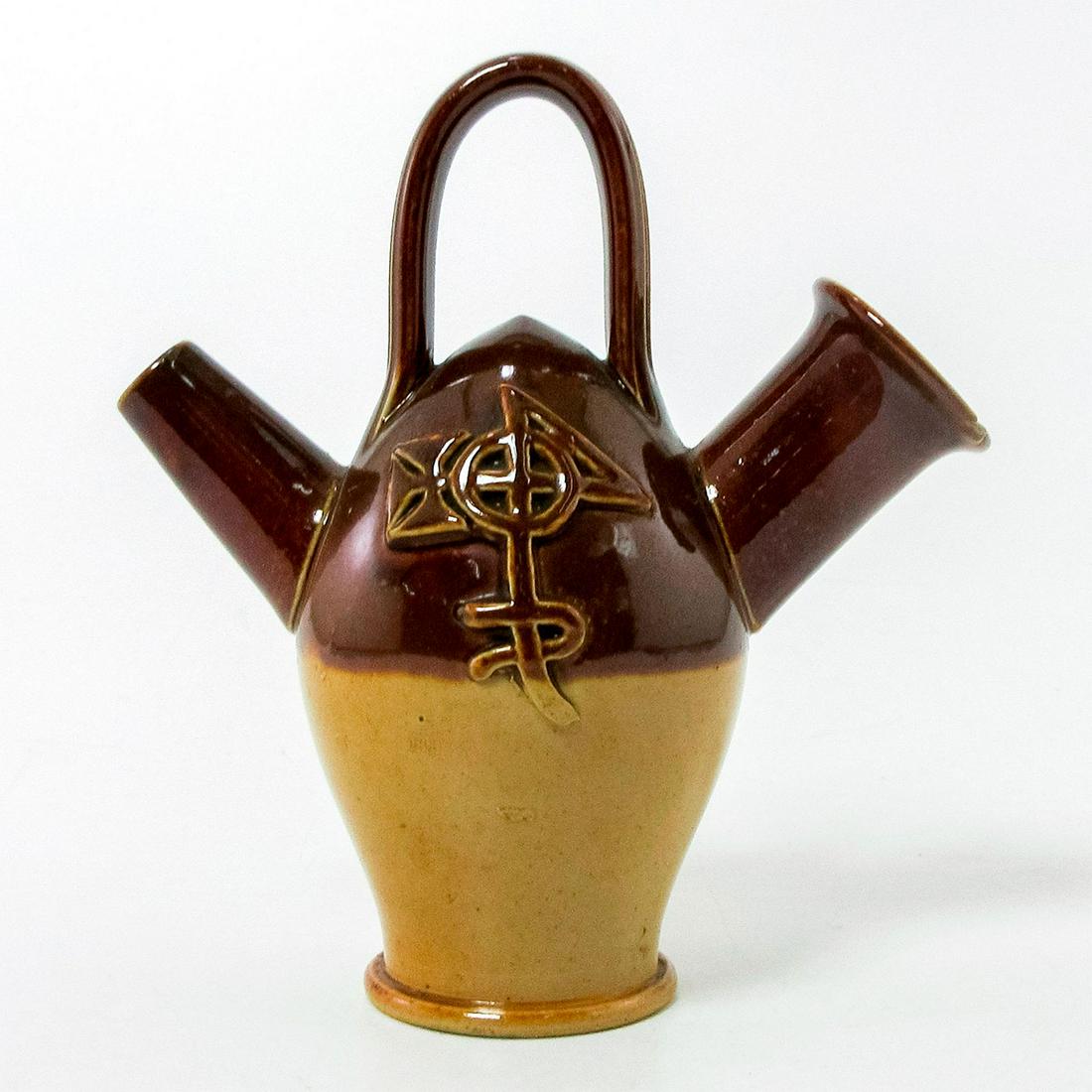 Doulton Lambeth Stoneware Pitcher, Small Old Sarum Kettle (1 of 3)