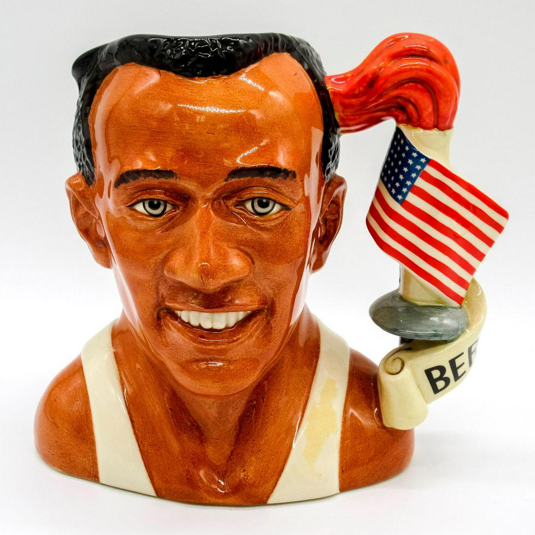 Jesse Owens D7019 - Large - Royal Doulton Character Jug (1 of 3)