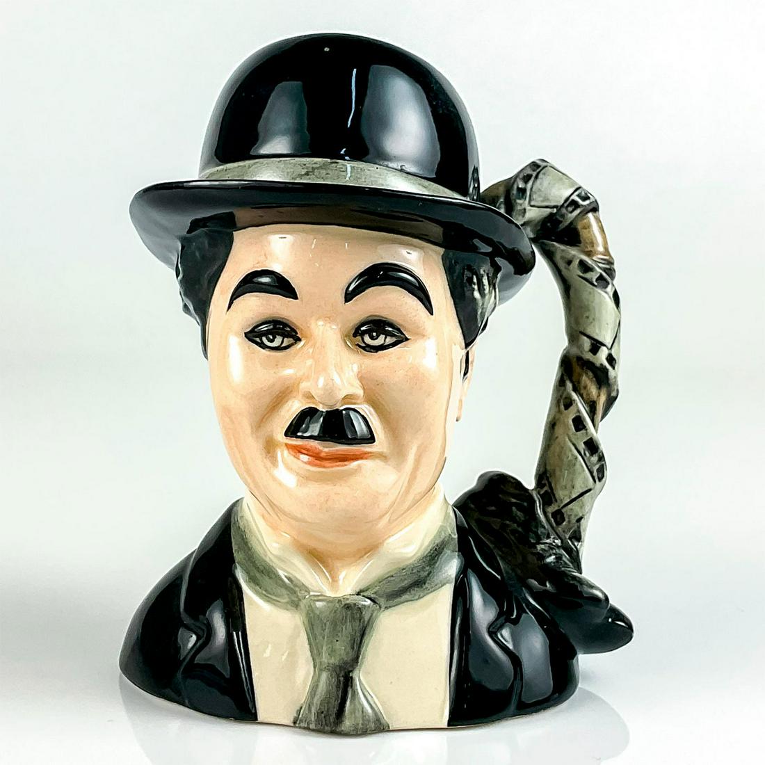 Charlie Chaplin D7145 - Small - Royal Doulton Character Jug (1 of 3)