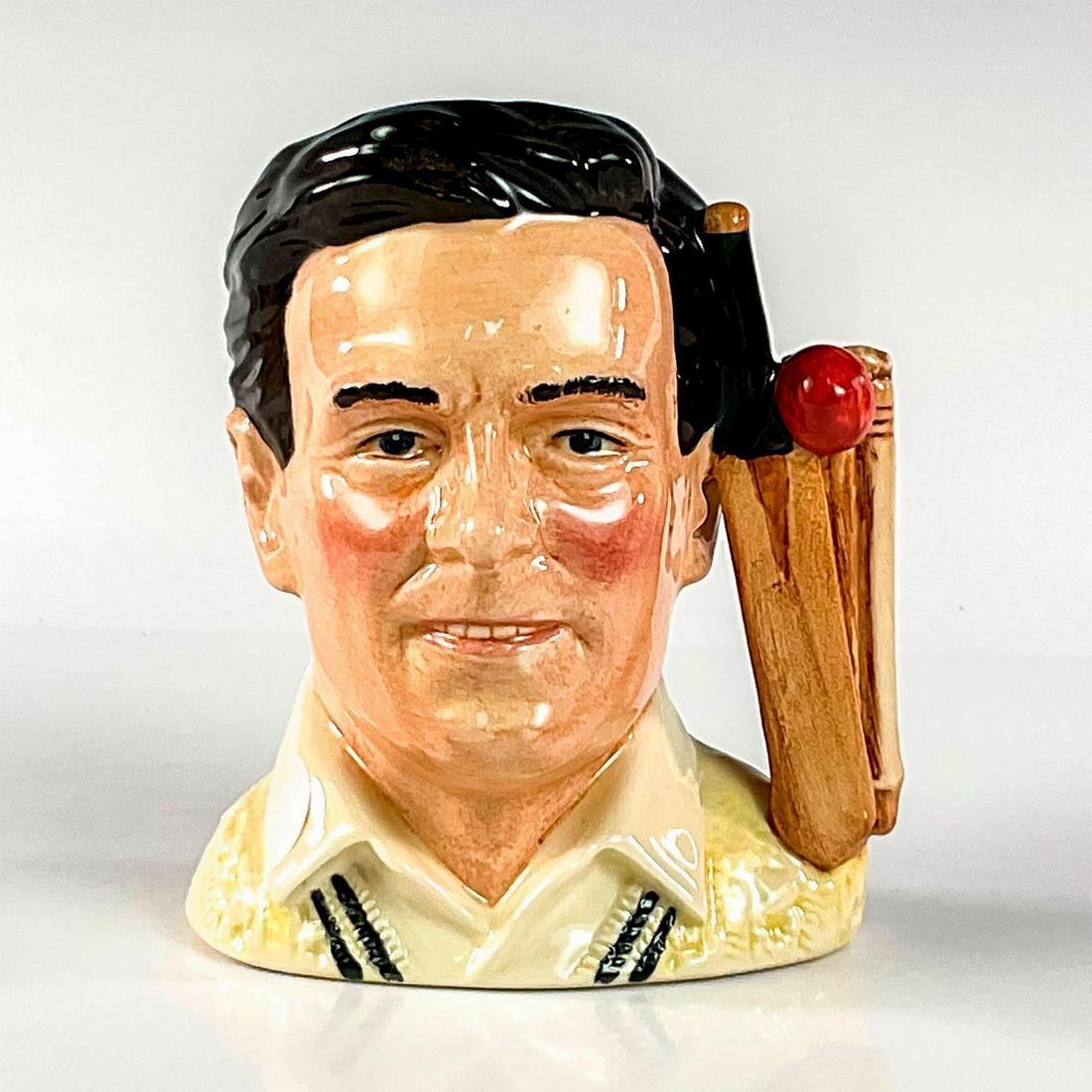 Denis Compton D7076 - Small - Royal Doulton Character Jug (1 of 3)