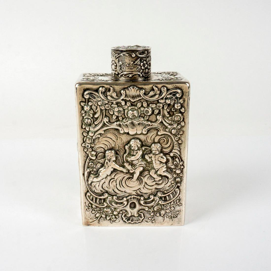 Antique Georg Roth & Co of Hanau Germany Silver Flask (1 of 4)