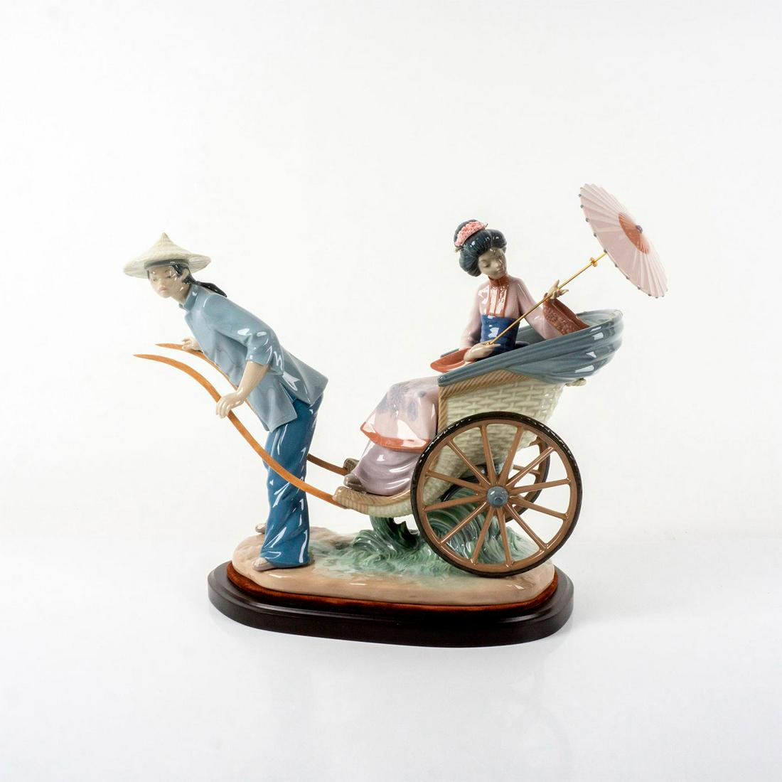 A Rickshaw Ride 1001383 - Lladro Porcelain Figurine (1 of 5)